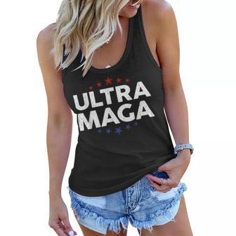 Funny Anti Joe Biden Ultra Maga Support Trump Patriotic Women Flowy Tank | Favorety AU