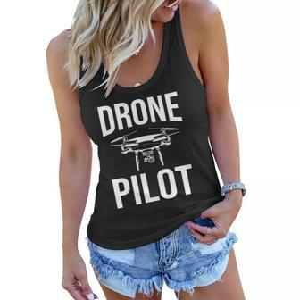 Funny Drone Pilot Design Men Women Drone Operator Rc Flight Women Flowy Tank | Mazezy