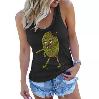 Funny Monster Zombie Cookie Scary Halloween Costume 2020 Women Flowy Tank - Seseable