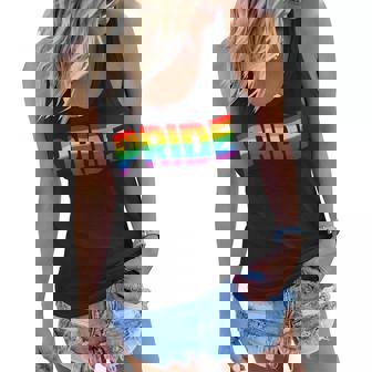 Gay Pride Lgbt Lgbtq Awareness Month 2022 Women Flowy Tank | Mazezy