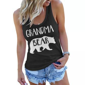 Grandma Gift Grandma Bear Women Flowy Tank - Seseable