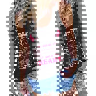 Hang Name Gift And God Said Let There Be Hang Women Flowy Tank - Seseable