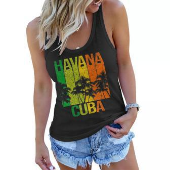 Havana Cuba Cuban Beach Caribbean Summer Holidays Women Flowy Tank | Mazezy