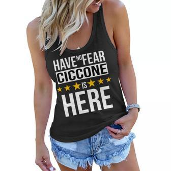 Have No Fear Ciccone Is Here Name Women Flowy Tank - Monsterry UK