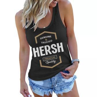 Hersh Name Gift Hersh Premium Quality Women Flowy Tank - Seseable
