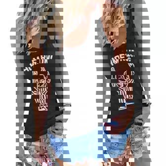 Home Run Football Referee Funny Saying Sarcastic Women Flowy Tank | Mazezy