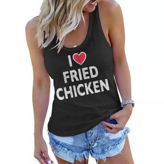 I Love Fried Chicken V3 Women Flowy Tank - Seseable