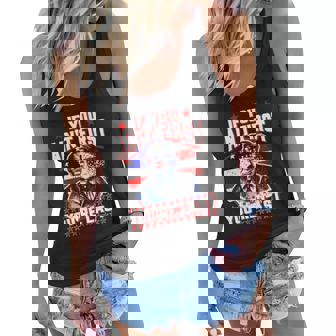 If You Aint First Youre Last 4Th Of July Trump Sunglasses Women Flowy Tank | Mazezy