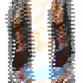 Im A Gemini Woman I Have 3 Sides Gemini Birthday Women Flowy Tank - Seseable