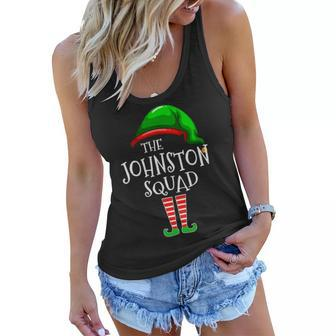 Johnston Name Gift The Johnston Squad Women Flowy Tank - Seseable