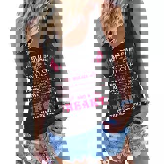 June Girl And God Said Let There Be June Girl Women Flowy Tank | Seseable CA