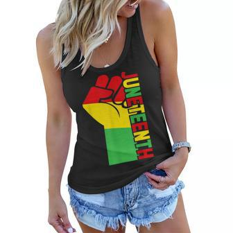 Juneteenth Independence Day 2022 Gift Idea Women Flowy Tank | Mazezy