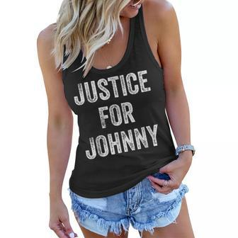 Justice For Johnny Women Flowy Tank - Monsterry