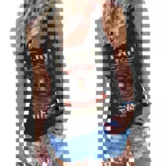 Leon Blood Run Through My Veins Name Women Flowy Tank - Seseable