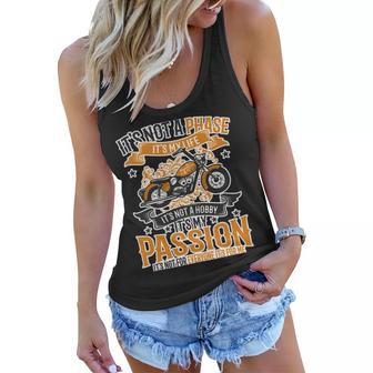 Motorcycle Passion Biker Cute Dreaming 488 Shirt Women Flowy Tank | Favorety