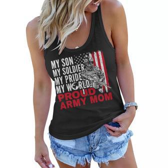 My Son My Soldier My Pride My World 694 Shirt Women Flowy Tank | Favorety UK