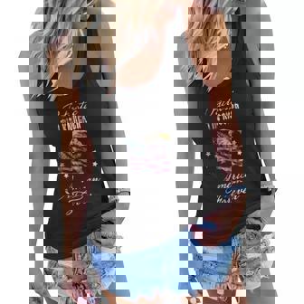 Patriotic Tin Knocker American Forever Women Flowy Tank | Mazezy