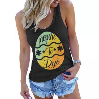 Prepare To Dye Easter Eggs Easter Day Women Flowy Tank | Favorety DE