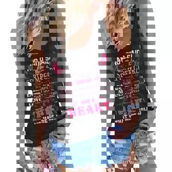 September Girl And God Said Let There Be September Girl Women Flowy Tank | Seseable CA