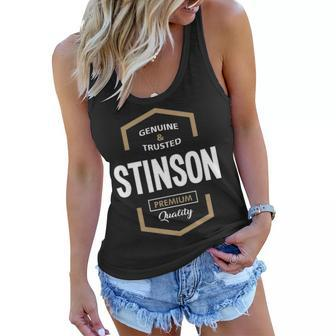 Stinson Name Gift Stinson Premium Quality Women Flowy Tank - Seseable