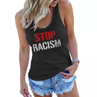 Stop Racism Human Rights Racism Women Flowy Tank | Mazezy UK