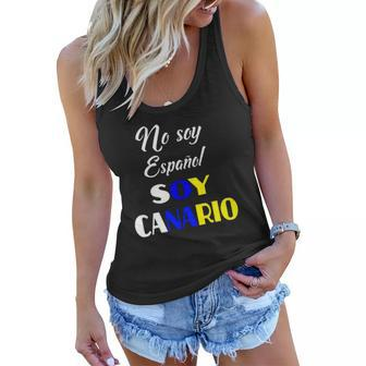Tenerife Canary Islands Camiseta Yo No Soy Espanol Women Flowy Tank | Mazezy