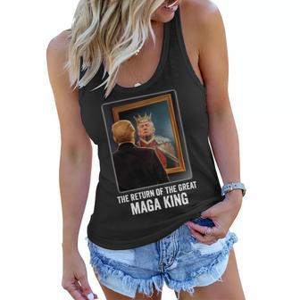 The Return Of The Great Maga King Women Flowy Tank - Monsterry