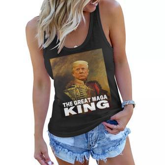 The Return Of The Great Maga King Women Flowy Tank | Favorety