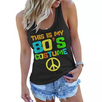 This Is My 80S Costume Funny Halloween 1980S 80S Party Women Flowy Tank - Seseable