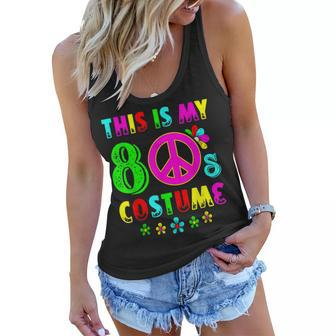 This Is My 80S Costume Funny Halloween 1980S 80S Party Women Flowy Tank - Seseable