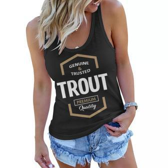 Trout Name Gift Trout Premium Quality Women Flowy Tank - Seseable