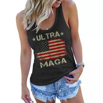 Ultra Maga And Proud Of It A Ultra Maga And Proud Of It V10 Women Flowy Tank | Favorety CA