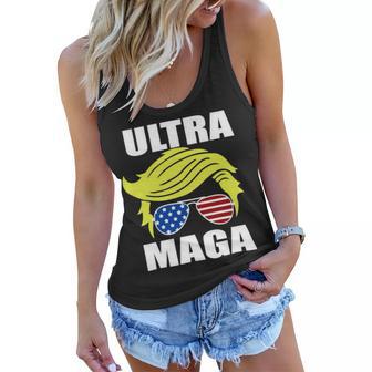 Ultra Maga Joe Biden Pro Trump Gift Women Flowy Tank | Favorety UK