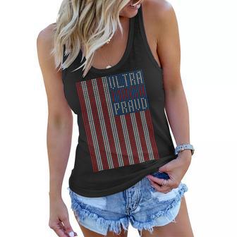 Ultra Maga Proud Patriotic Tshirt Women Flowy Tank | Favorety