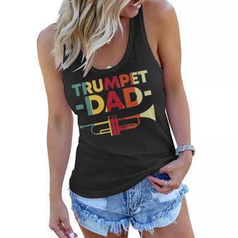 Vintage Trumpet Cool Retro Trumpet Player 159 Shirt Women Flowy Tank | Favorety CA