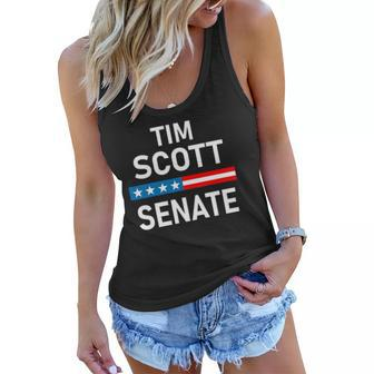 Vote Tim Scott South Carolina Senator Re Elect Tim Scott Women Flowy Tank | Mazezy