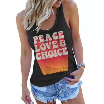 Womens Womens Rights Pro Choice Feminist Fashion Women Flowy Tank - Seseable