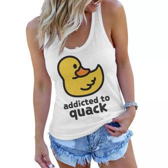 Addicted To Quack Women Flowy Tank | Favorety CA