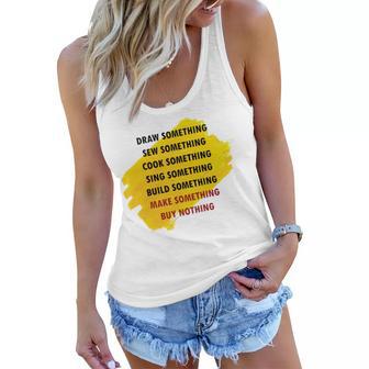 Anti Consumerism Women Flowy Tank | Favorety UK