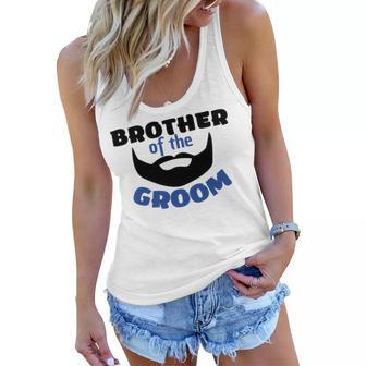 Brother Of The Groom Great Gift For The Brother Of The Awesome Groom Women Flowy Tank | Favorety DE