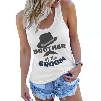 Brother Of The Groom Matching Bridal Party For Family Women Flowy Tank | Favorety CA