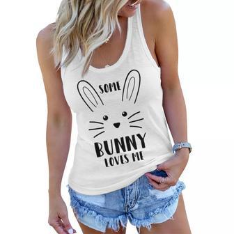 Copy Of Some Bunny Loves Dancing Women Flowy Tank | Favorety