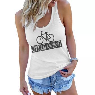 Cycologist Forever Sticker Women Flowy Tank | Favorety CA