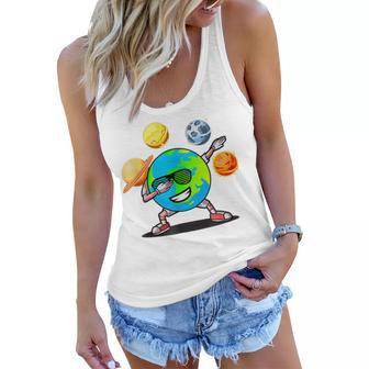 Dabbing Earth Day Women Flowy Tank | Favorety