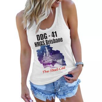 Ddg - 41 Hmas Brisbane Women Flowy Tank | Favorety CA