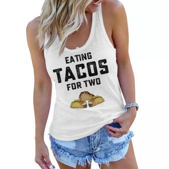 Eating Tacos For Two Women Flowy Tank | Favorety