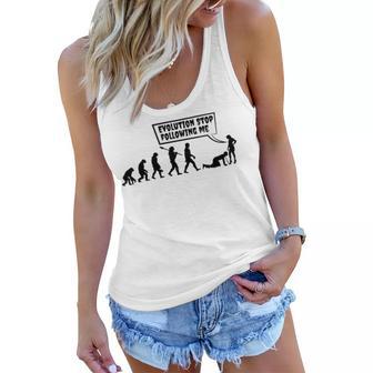 Evolution Stop Following Me Women Flowy Tank | Favorety UK