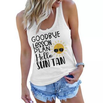 Good Bye School Hello Summer Women Flowy Tank | Favorety AU