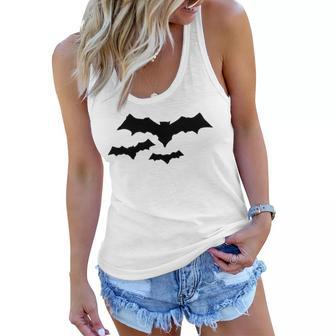 Halloween Scary Vampire Bats Pattern Women Flowy Tank | Favorety DE