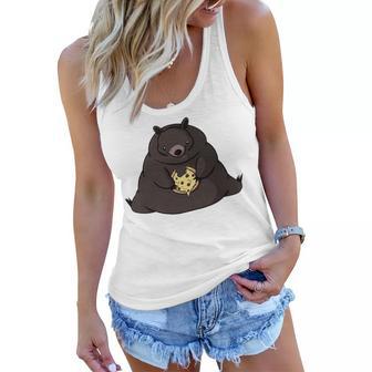 Hank The Tank Bear Vintage Distressed Save Hank The Tank 431 Trending Shirt Women Flowy Tank | Favorety UK